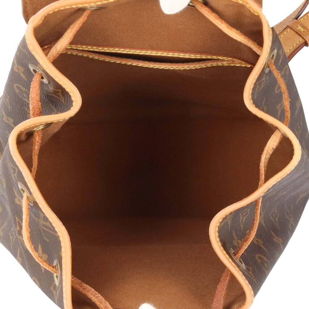 LOUIS VUITTON Authentic Brown Monogram Canvas Backpack - Picture 6 of 16